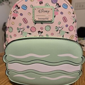 Loungefly Disney Pink and Mint Macaron Bag